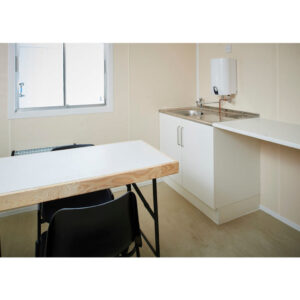 12Ft x 8Ft Steel Anti-Vandal Canteen Cabin