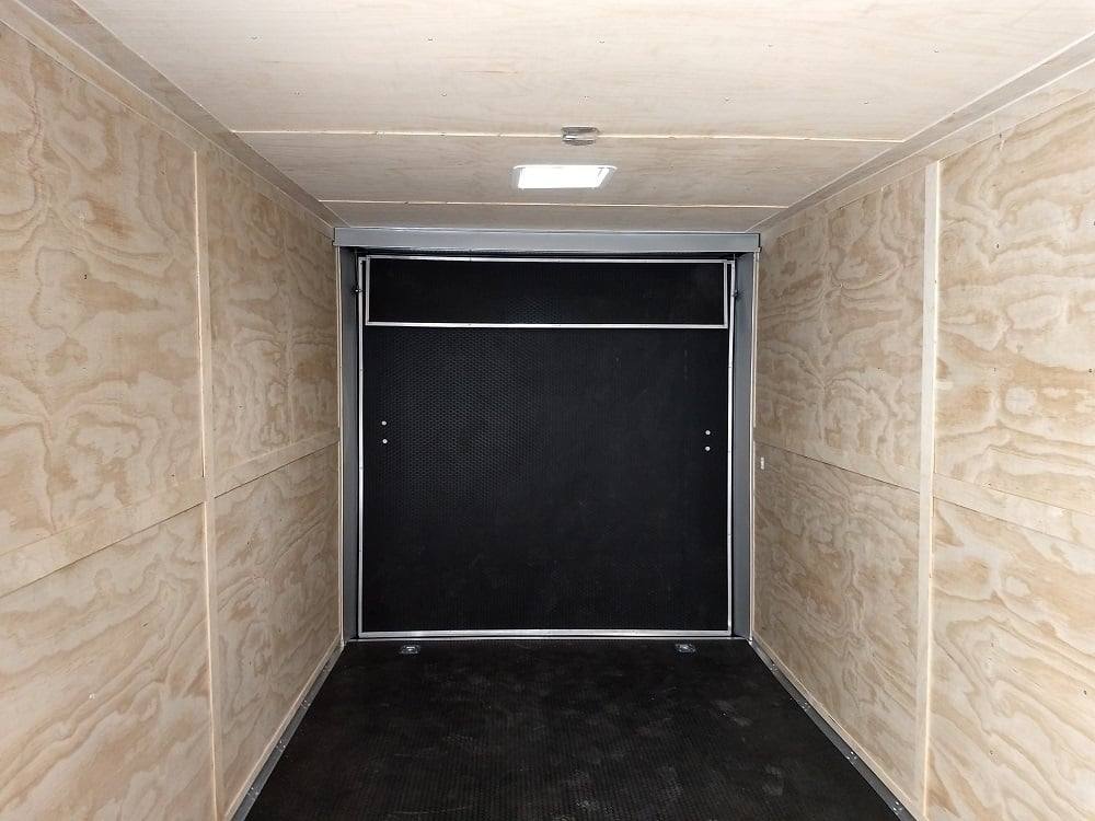 Enclosed Trailer 8.5' X 30' Red and White Custom Event Storage - Image 4