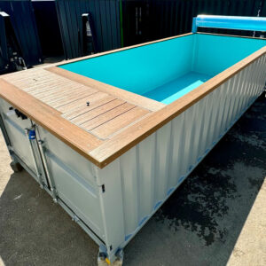 6m/20ft Caribbean Blue Container Swimming Pool