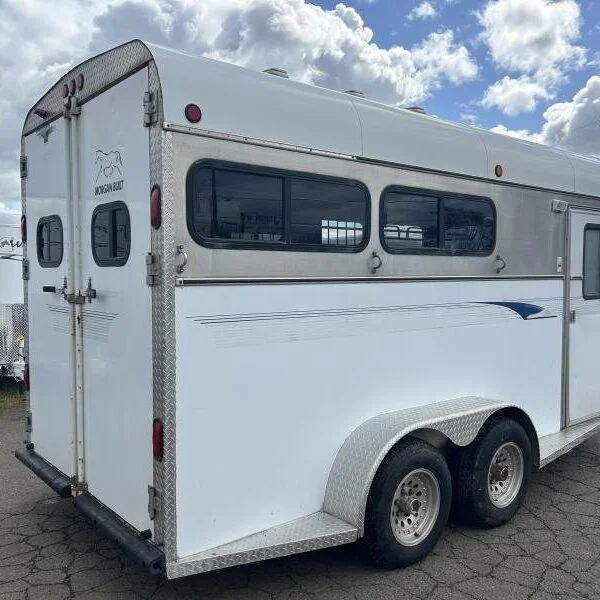 2000 Morgan Built 3 Horse Bumper Pull Horse Trailer - Image 6