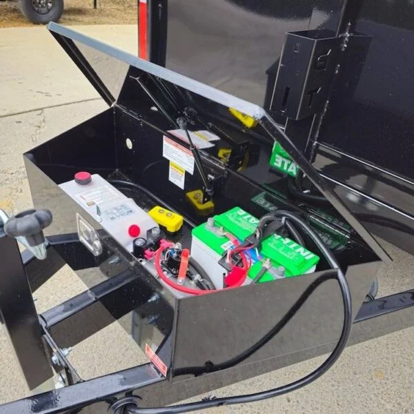 Heavy Duty Dump Trailer 6 x 12 with 5,200 lb Axles and 2ft Sides 10K GVWR - Image 5