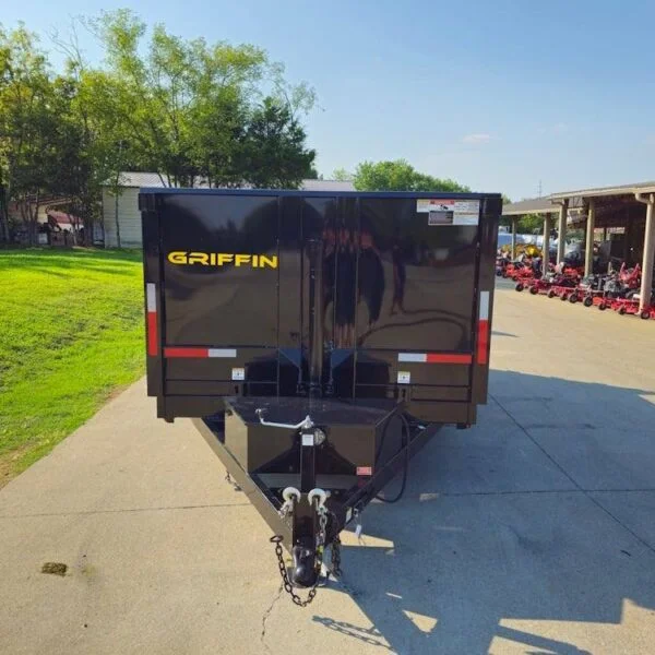 7×14 Telescopic Hydraulic Dump Trailer with 3ft Sides (2) 7K Axles 14K GVWR - Image 7