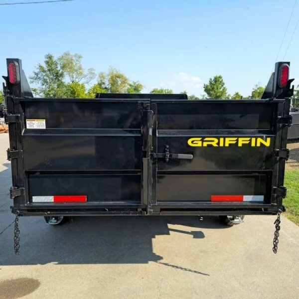 7×14 Telescopic Hydraulic Dump Trailer with 3ft Sides (2) 7K Axles 14K GVWR - Image 6