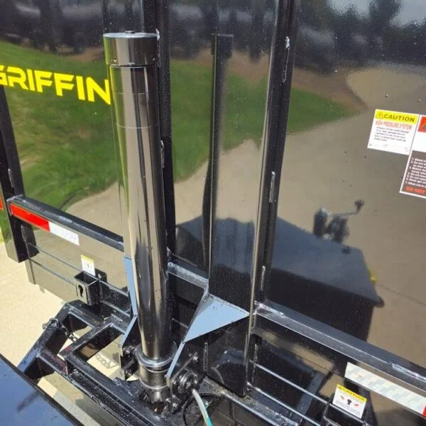 7×14 Telescopic Hydraulic Dump Trailer with 4ft Sides (2) 7K Axles 14K GVWR - Image 3