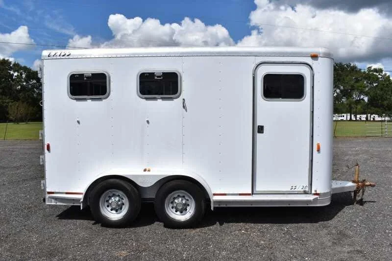 2002 Exiss SS20 2 Horse Trailer - Image 8