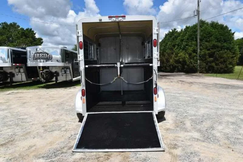 2002 Kiefer Built 2 Horse Bumper Pull - Image 3