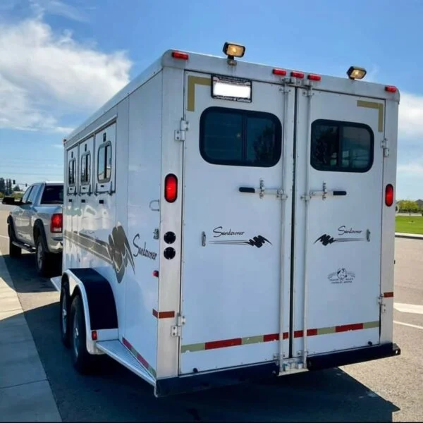 1999 Sundowner 3 Horse Trailer - Image 8