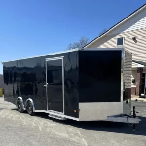 Enclosed Car Hauler 2026 24ft. Aluminum Blaze w/Finished Interior & Aluminum Wheels 0879