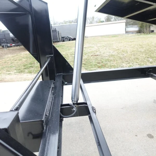 7×16 Gorilla Telescopic Gooseneck IBeam Dump Trailer 2ft Sides (2) 7K Axles - Image 2