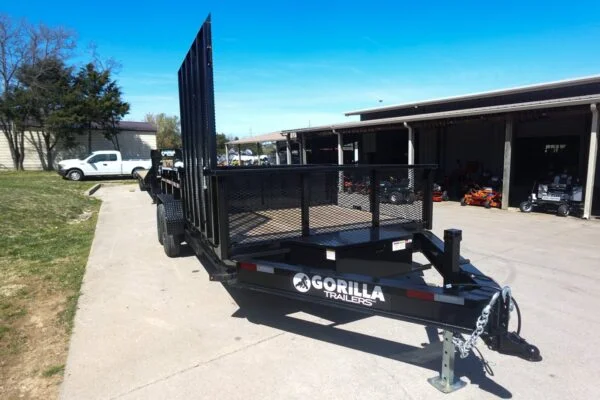 7×16 IBeam Hybrid Hydraulic Dump Trailer with 2ft Sides (2) 6K Axles