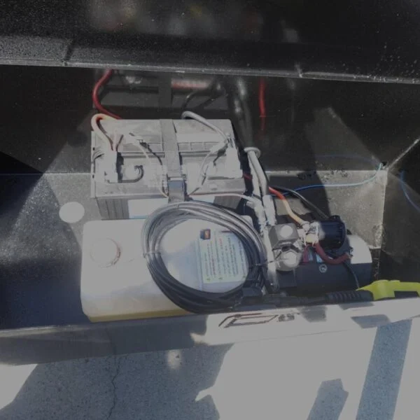 7×16 IBeam Hybrid Hydraulic Dump Trailer with 2ft Sides (2) 6K Axles - Image 3