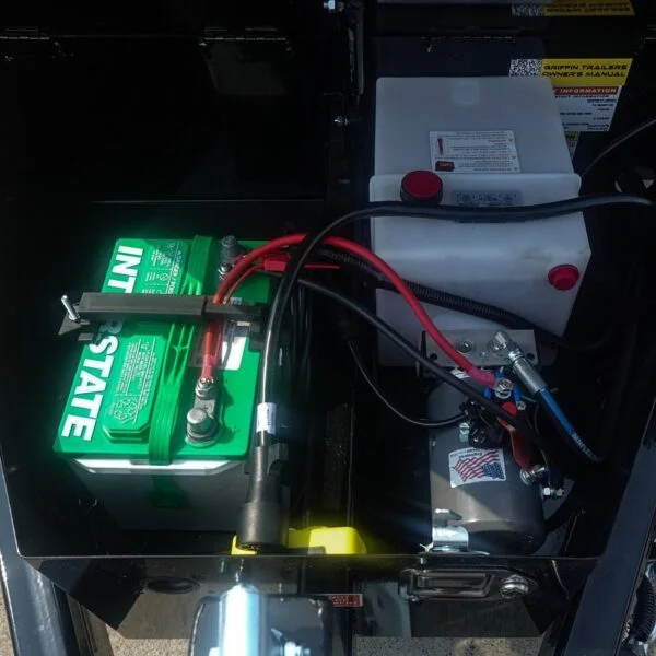 7×16 Telescopic Dump Trailer with 4ft Sides (2) 7K Axles 14k GVWR - Image 4