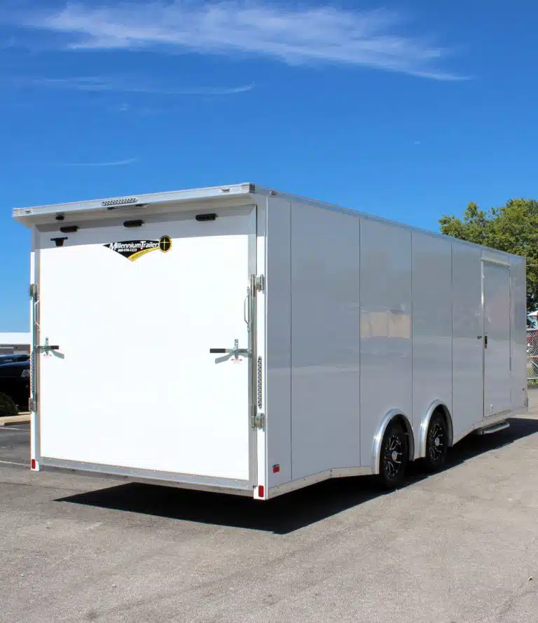 Enclosed Car Hauler 2026 24ft. Aluminum Blaze w/Finished Interior & Aluminum Wheels 0862 - Image 2