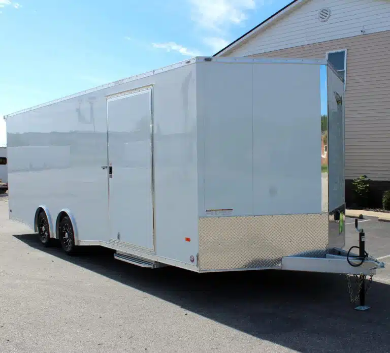 Enclosed Car Hauler 2026 24ft. Aluminum Blaze w/Finished Interior & Aluminum Wheels 0862 - Image 3