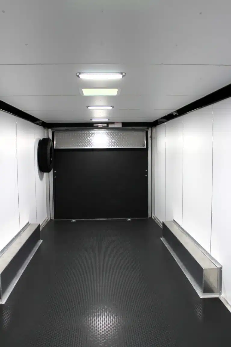 Enclosed Car Hauler 2026 24ft. Aluminum Blaze w/Finished Interior & Aluminum Wheels 0862 - Image 4