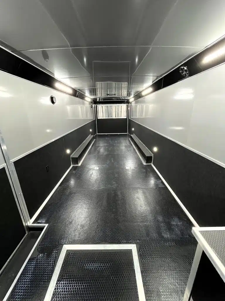 Enclosed Car Trailer 2025 34′ Haulmark Edge w/Wide Rear Opening & Premium Stereo System #9530 - Image 4