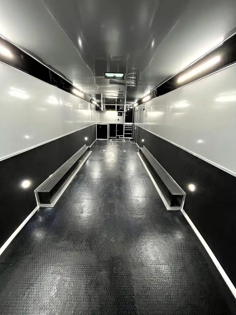 Enclosed Car Trailer 2025 34′ Haulmark Edge w/Wide Rear Opening & Premium Stereo System #9530 - Image 5