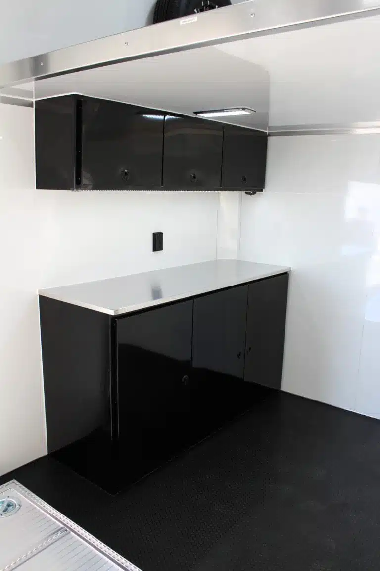 Enclosed ATC Car Trailer 2026 26ft. Aluminum Stacker ROM 800 w/Tiltable 14ft. Lift 5949 - Image 4