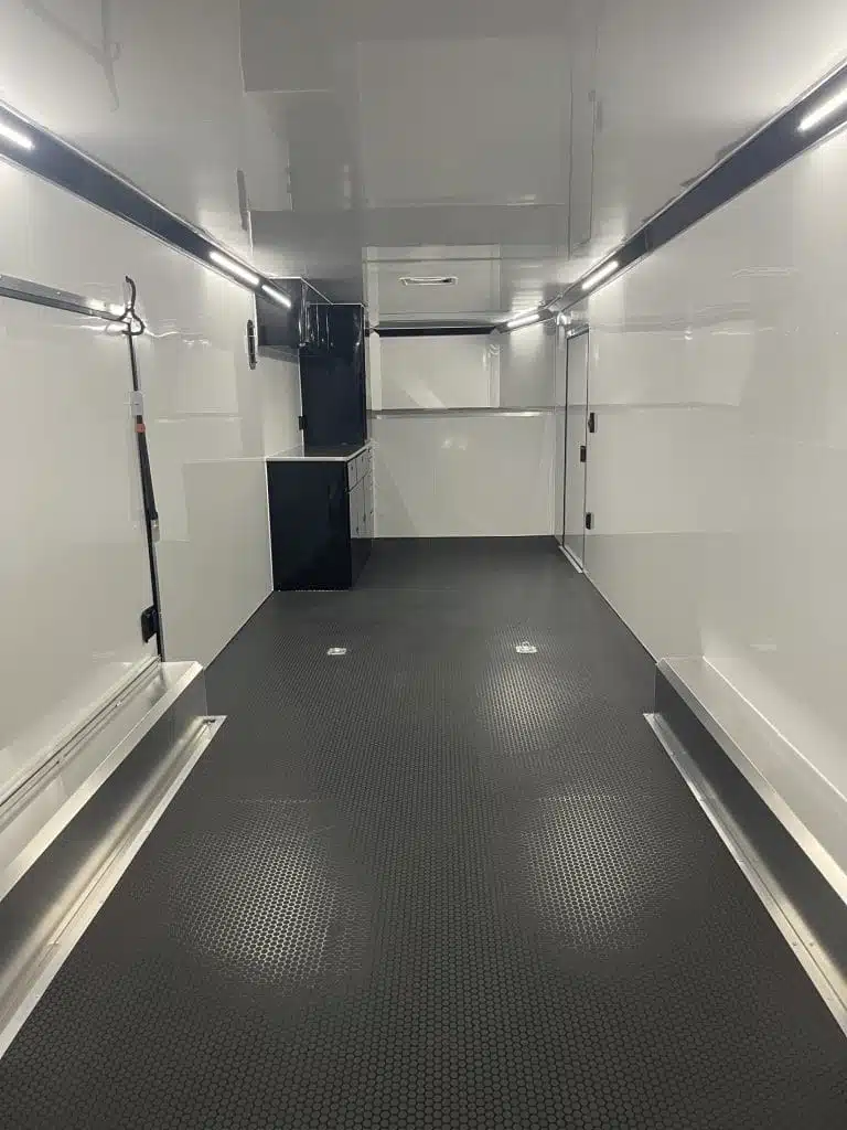 Enclosed ATC Gooseneck Car Trailer 2026 44ft. Aluminum ROM 500 w/Aluminum Wheels 5790 - Image 6