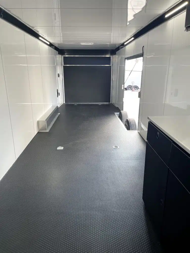 Enclosed ATC Gooseneck Car Trailer 2026 40ft. Aluminum ROM 500 w/Black Trim Package 5789 - Image 5