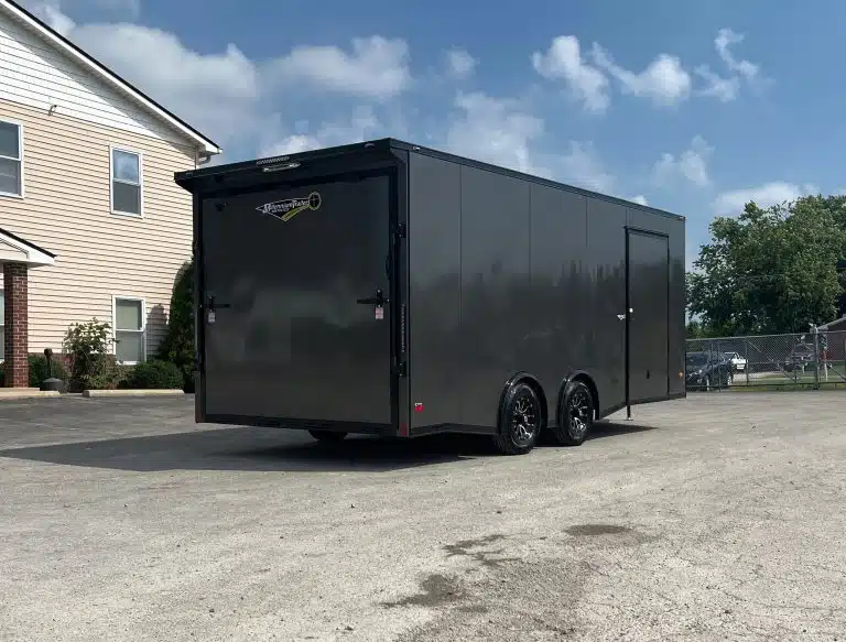 Enclosed Car Hauler 2025 20ft. Blaze w/Finished Interior, Black-Out Package, & More! 0105 - Image 3