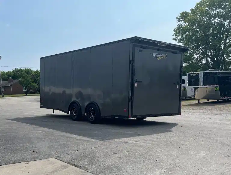 Enclosed Car Hauler 2025 20ft. Blaze w/Finished Interior, Black-Out Package, & More! 0105 - Image 2