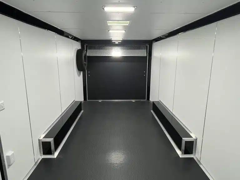 Enclosed Car Hauler 2025 20ft. Blaze w/Finished Interior, Black-Out Package, & More! 0105 - Image 6