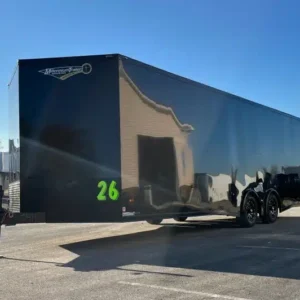 Enclosed Car Hauler 2025 26ft. Blaze w/Finished Interior & Black-Out Package 0411