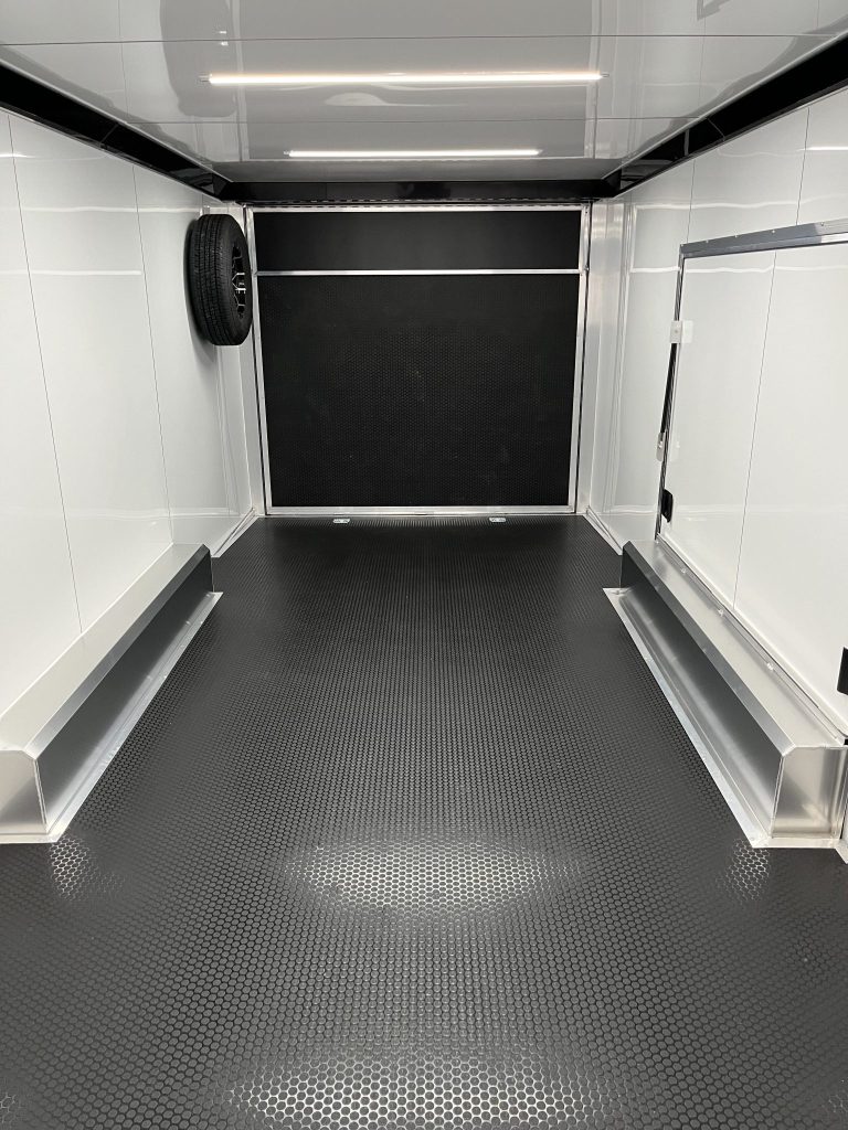 Enclosed ATC Car Trailer 2026 24ft. Aluminum ROM 400 w/Large Escape Door & Aluminum Wheels 5948 - Image 4