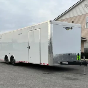 Enclosed Car Hauler 2026 28ft. Extreme w/6K Torsion Spread Axles, Finished Interior w/Cabinets & Alum. Wheels 0592