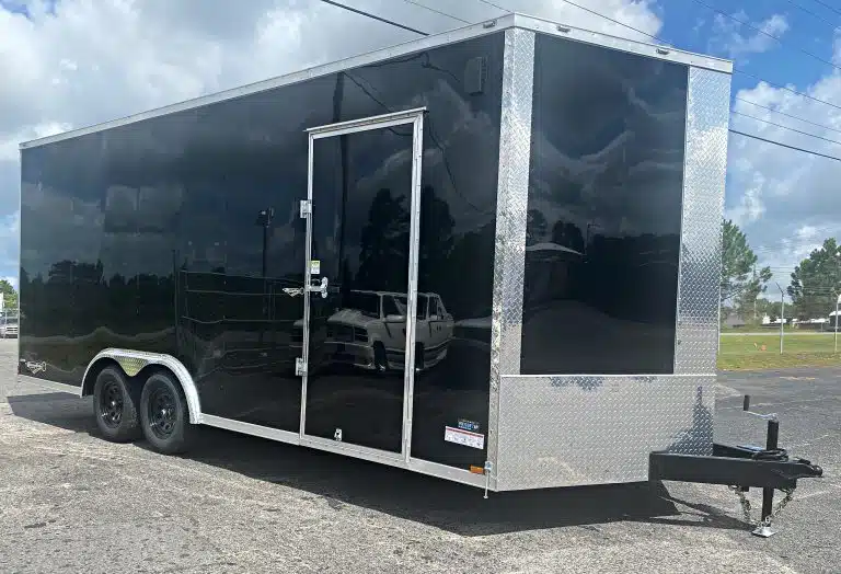Enclosed Car Trailer 2026 20ft. New Econo-Max w/12in. Extra Height & .080 Poly-Core Ext. 0256