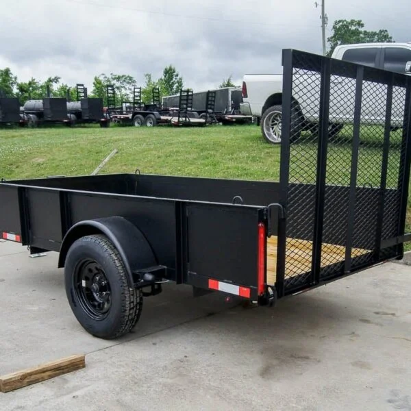 5×10 Utility Trailer with 18in Metal Sides 3500lb Axle - Image 3