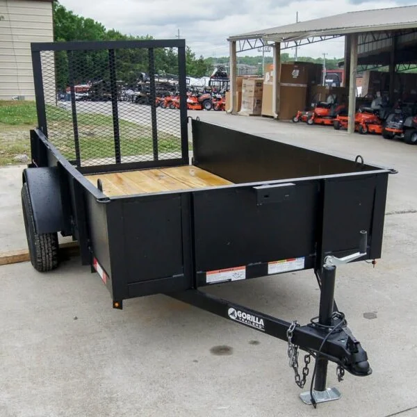5×10 Utility Trailer with 18in Metal Sides 3500lb Axle - Image 2