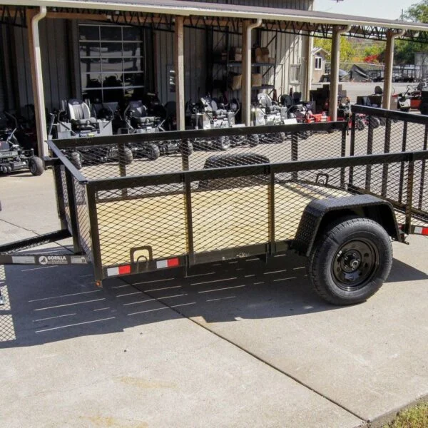 6.4×10 Dovetail Utility Trailer with 2ft Mesh Sides 3,500lb Axle - Image 4