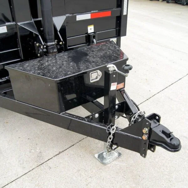 7×16 Telescopic Dump Trailer with 3ft Sides (2) 7K Axles GVWR 14k - Image 5