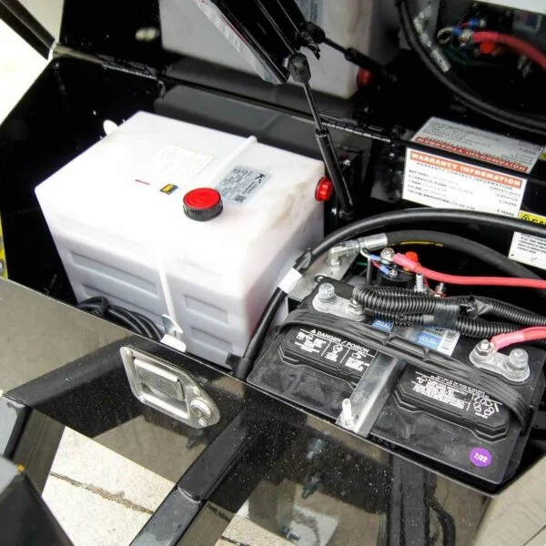 7×16 Telescopic Dump Trailer with 3ft Sides (2) 7K Axles GVWR 14k - Image 4