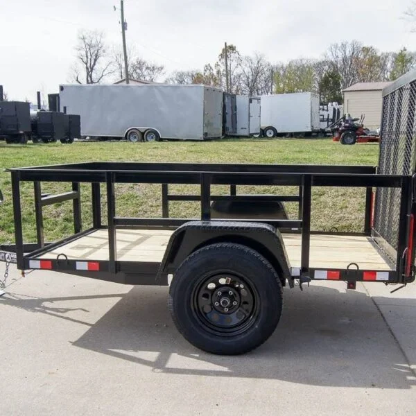 5×8 Straight Deck Utility Trailer with 2ft Side Rails 3500lb Axle - Image 6