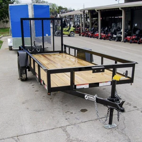 5×14 Straight Deck Utility Trailer Tall Gate 3,500lb Axle - Image 3