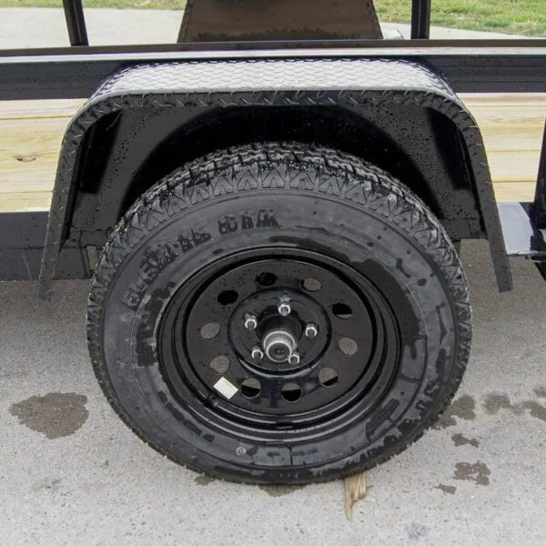 5×14 Straight Deck Utility Trailer Tall Gate 3,500lb Axle - Image 2