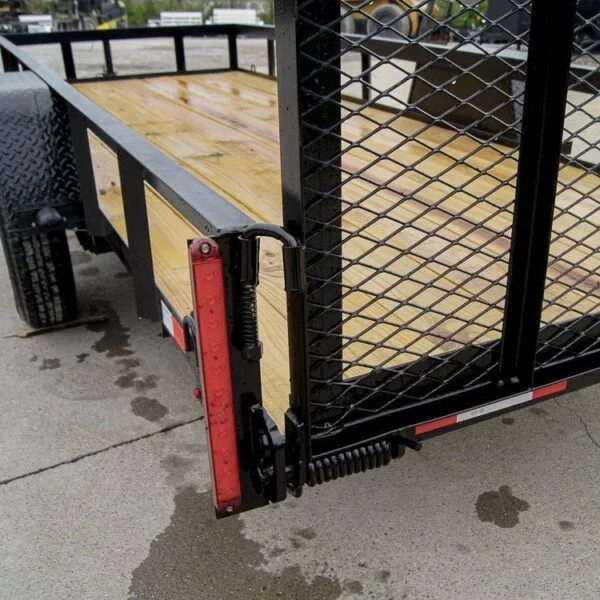 5×14 Straight Deck Utility Trailer Tall Gate 3,500lb Axle - Image 2