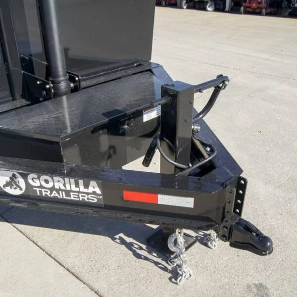 7×14 Gorilla Telescopic IBeam Dump Trailer with 3ft Sides (2) 7K Axles - Image 5