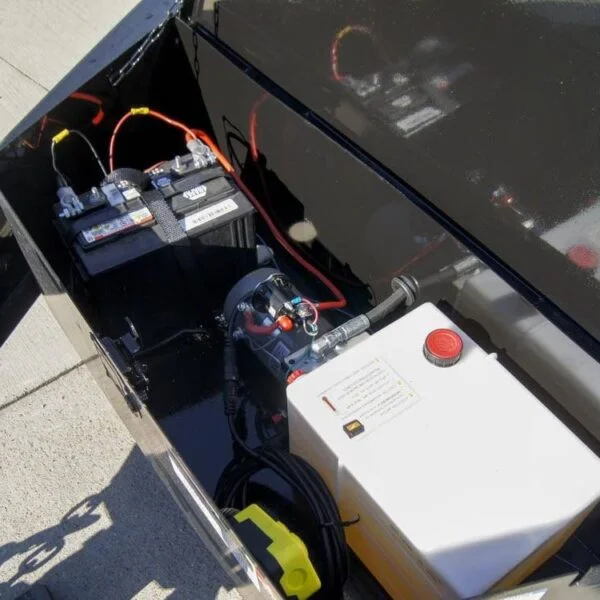 7×14 Gorilla Telescopic IBeam Dump Trailer with 3ft Sides (2) 7K Axles - Image 4