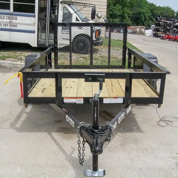 5×8 Powder Coated Dovetail Utility Trailer Single 3,500lb Axle - Image 2