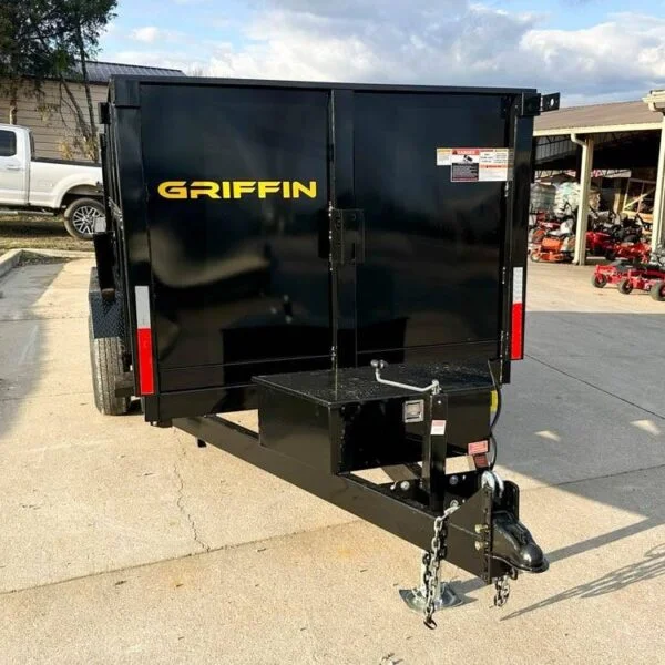 6×12 Hydraulic Dump Trailer with 4ft Sides (2) 5,200lb Axles - Image 4