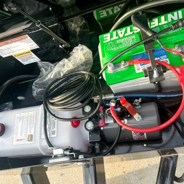 6×12 Hydraulic Dump Trailer with 4ft Sides (2) 5,200lb Axles - Image 3