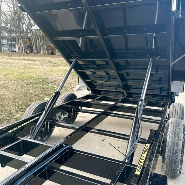 6×12 Hydraulic Dump Trailer with 4ft Sides (2) 5,200lb Axles - Image 2